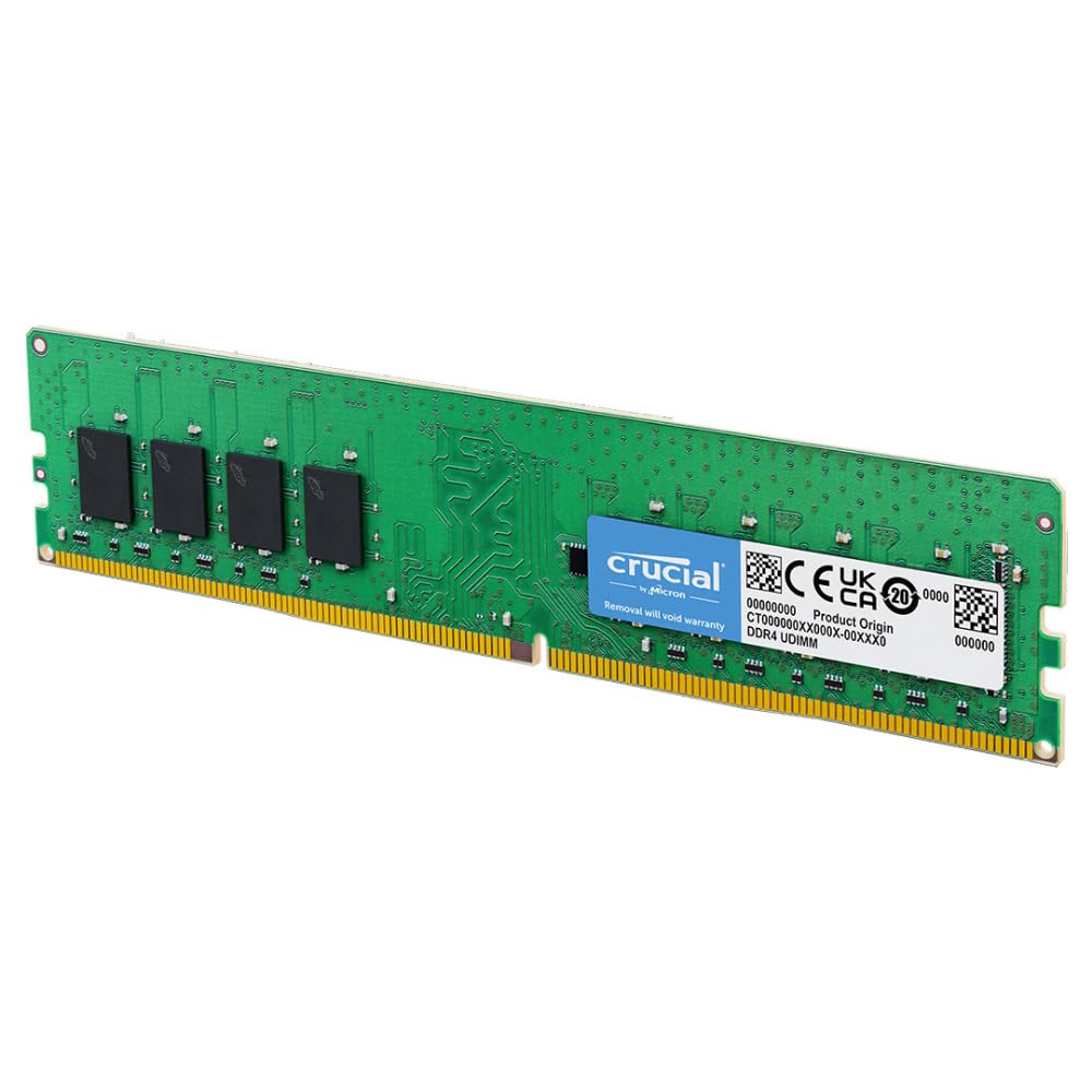 Crucial RAM 16GB DDR4 3200MHz CL22 (2933MHz oder 2666MHz) Desktop Arbeitsspeicher CT16G4DFRA32A