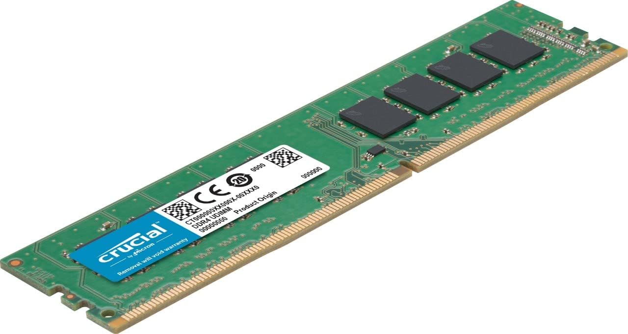Crucial RAM 16GB DDR4 3200MHz CL22 (or 2933MHz or 2666MHz) Desktop Memory CT16G4DFRA32A - Green