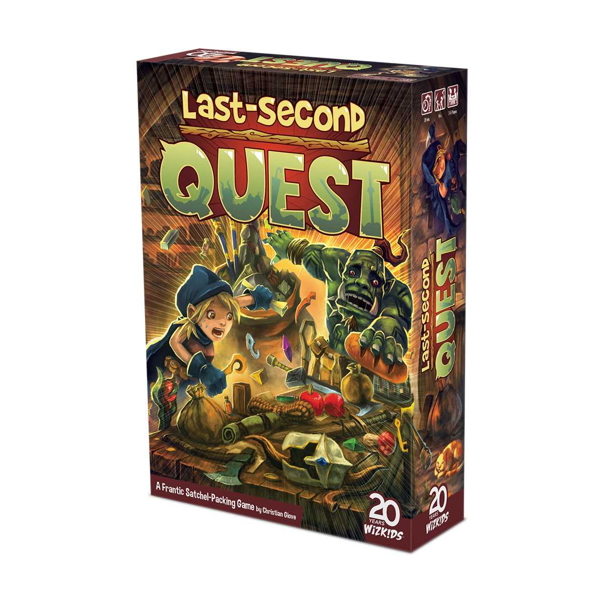 WizKids- Último Segundo Búsqueda Dagger,Paladin Juego (87509