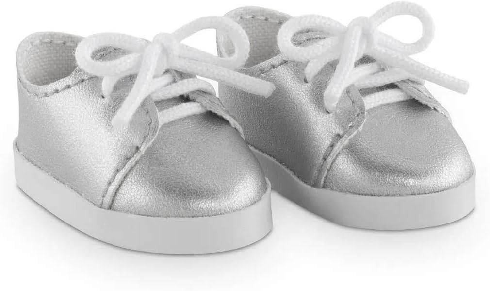 Corolle 9000211510 Ma Silver Shoes for All 36 cm Dolls Accessories