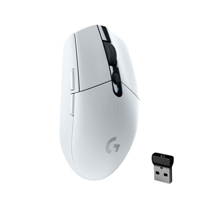 Logitech G305 LIGHTSPEED Wireless Gaming Mouse, HERO 12K Sensor, 12,000 DPI, Lightweight, 6 Programmable Buttons, 250h Battery Life, On-Board Memory, PC/Mac