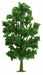 Busch - Árbol para modelismo ferroviario H0 Escala 1:87 (18x2x2 cm