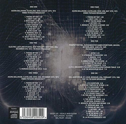 Spirit of Radio Live 1974-1980 (Box