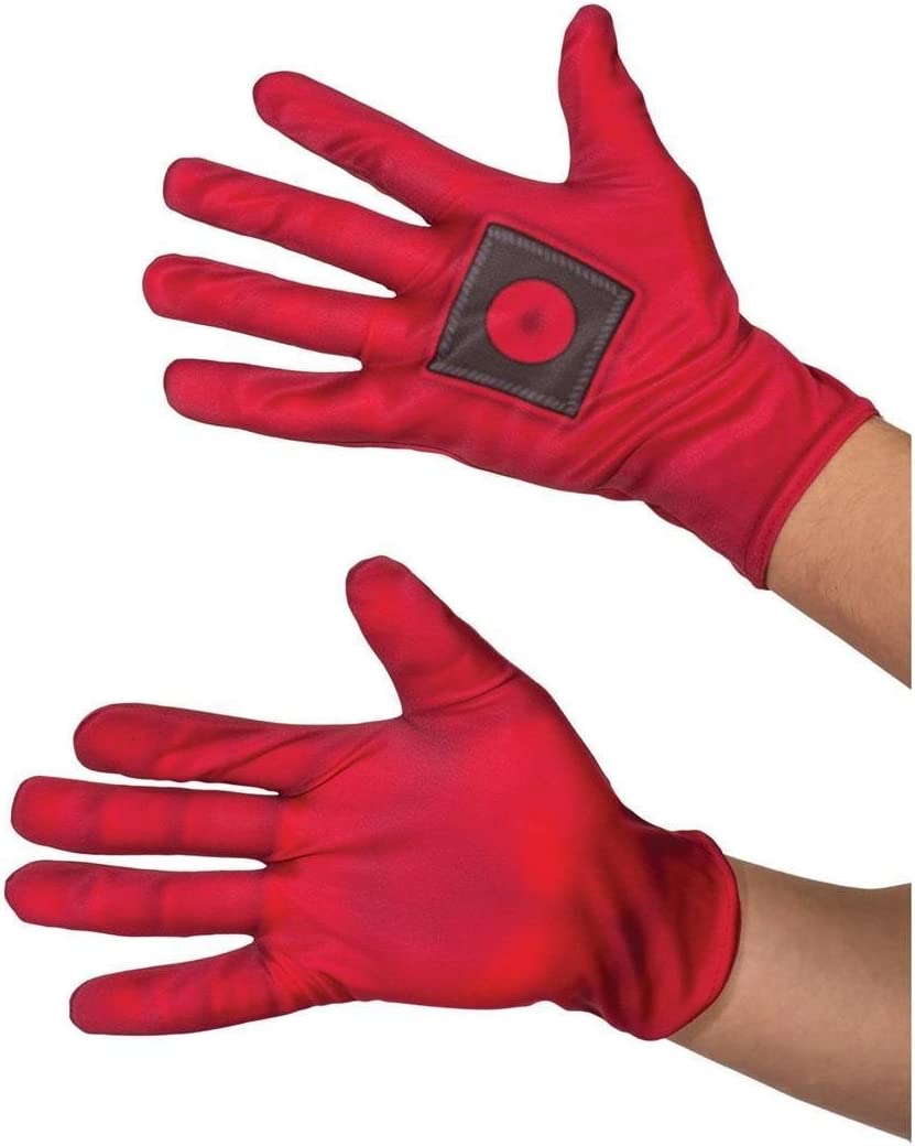 DELUXE FIBER FILLED DEADPOOL COSTUME - FANCY DRESS COSTUME (SIZE: STD)