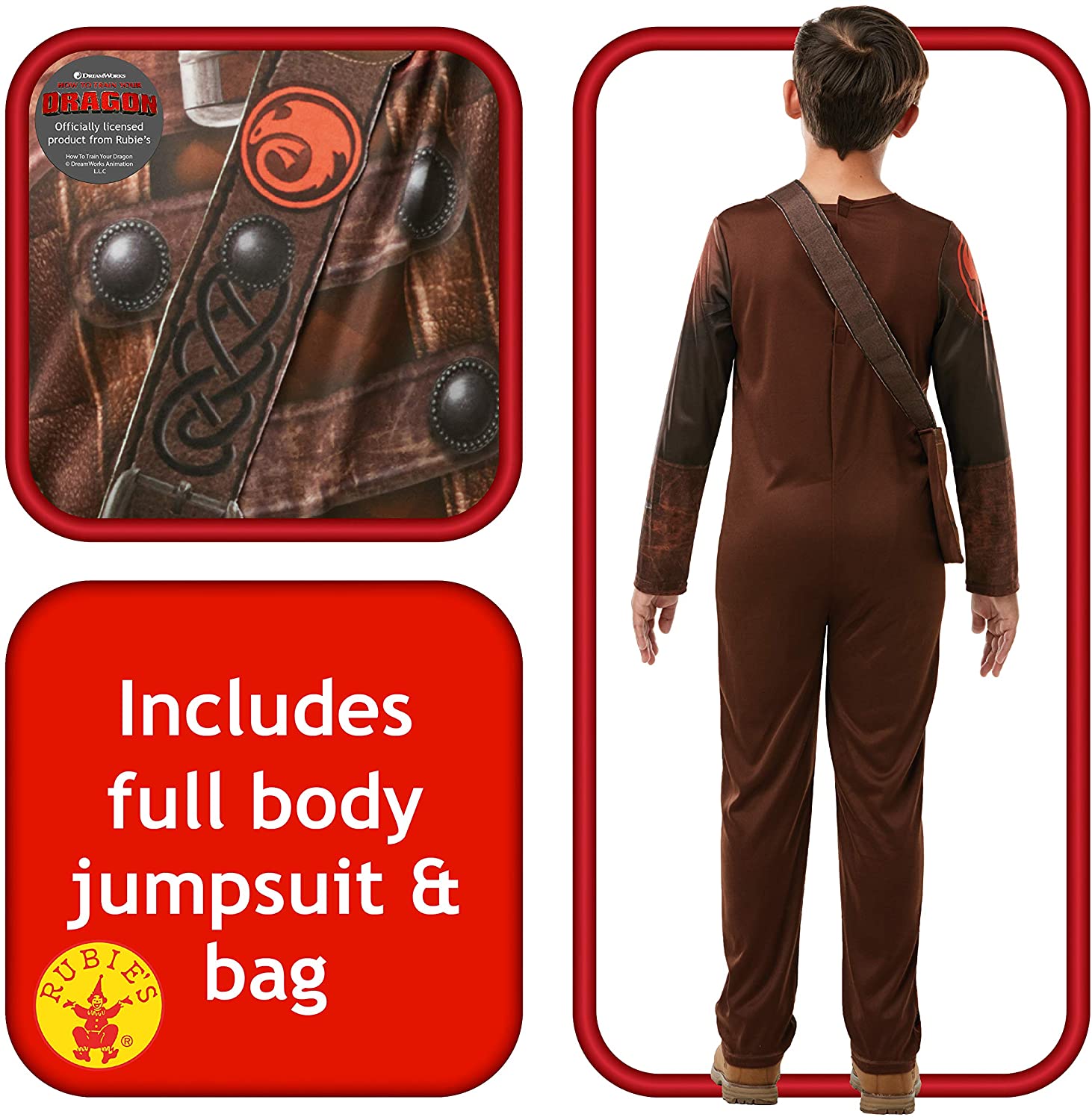 Rubie's Official How to Train Your Dragon Hiccup Childs Costume