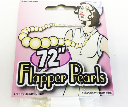 72" Flapper Pearls Necklace