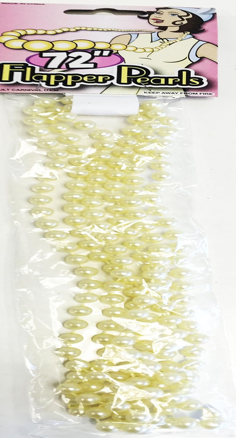 72" Flapper Pearls Necklace