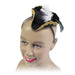 Bristol Novelty Sombrero de pirata pequeño en cinta, multicolor (BH554