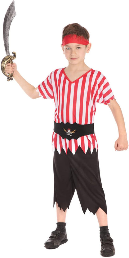 Bristol Novelty Pirate Boy Budget Costume