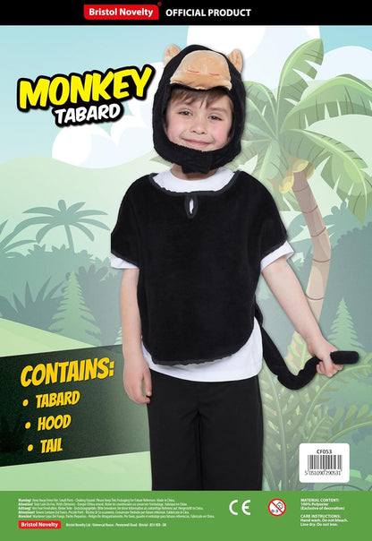 Bristol Novelty Kinder Affen-Kostüm-Set