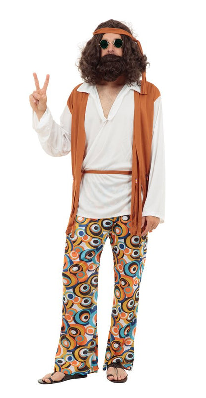 Bristol Novelty AC591X Hippy Man Costume, X-Large