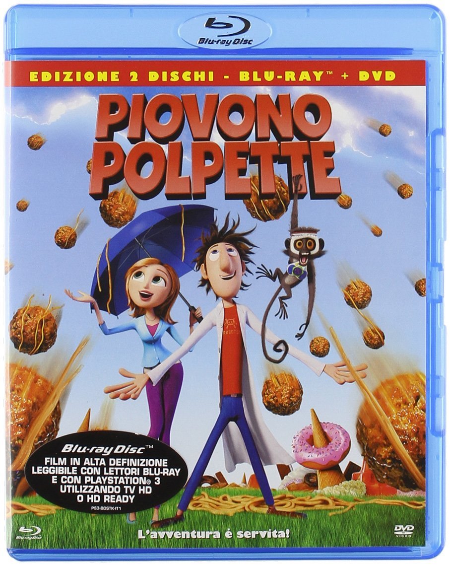 Piovono Polpette (Br+Dvd