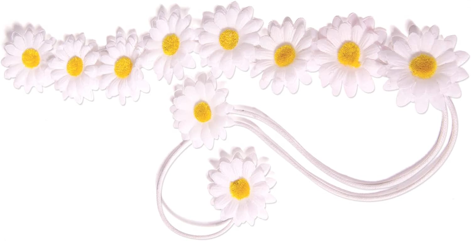 Hippie Daisy Flower Headband