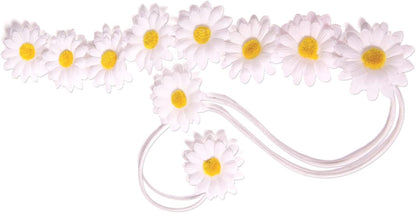 Hippie Daisy Flower Headband