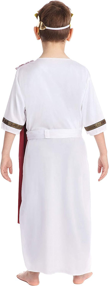 Bristol Novelty Roman Emperor Costume (XL) Childs Age 9 - 11 Years Age 10 - 12 years old