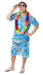 Bristol Novelty Disfraz de hawaiano para hombre, multicolor, 44"/112 cm (AC332