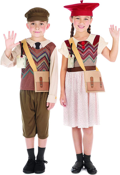 Bristol Novelty Evacuee Schoolboy Costume