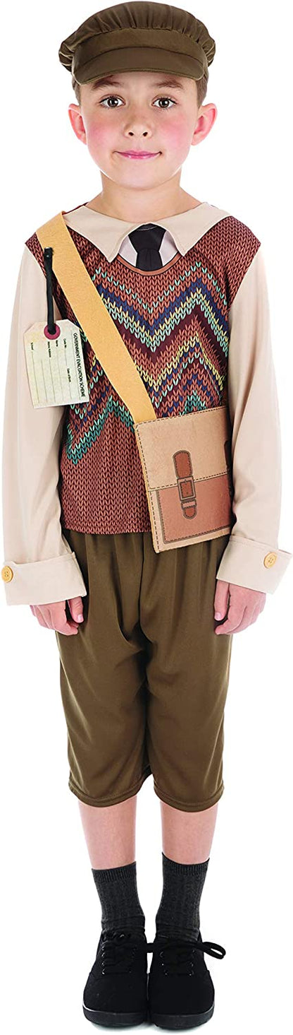 Bristol Novelty Evacuee Schoolboy Costume