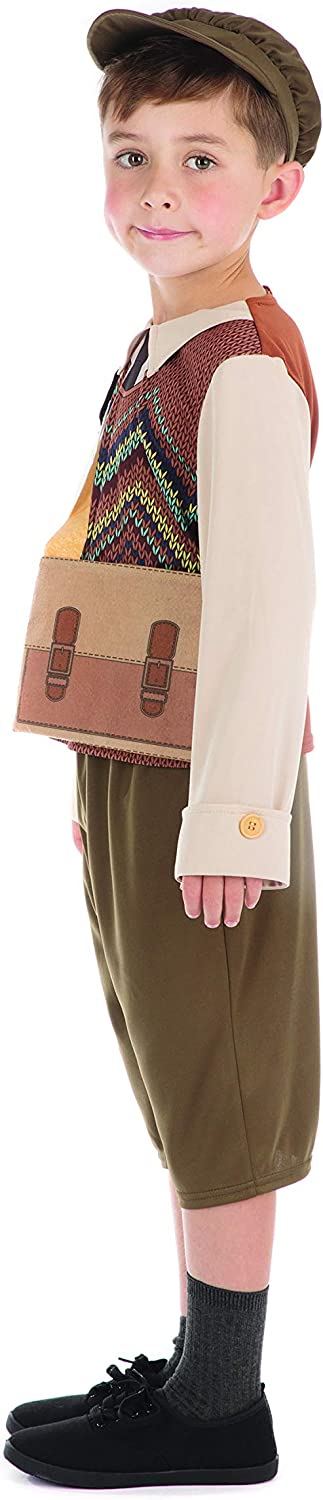 Bristol Novelty Evacuee Schoolboy Costume
