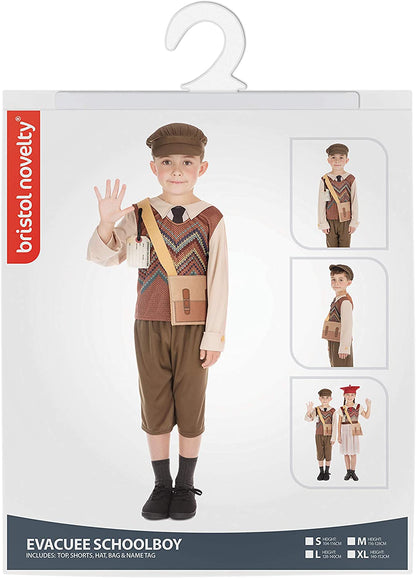 Bristol Novelty Evacuee Schoolboy Costume