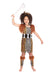 Bristol Novelty CC739 Cavegirl Costume with Wig, Medium, Multi-Colour, Approx Age 5 - 7 Years, Cavegirl + Wig (M