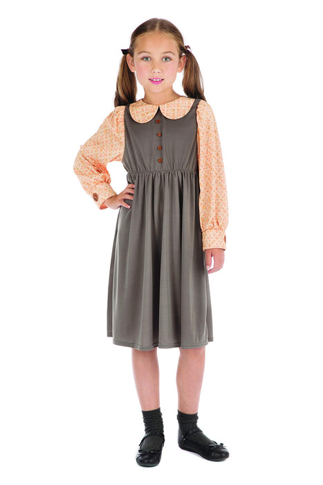 Bristol Novelty Victorian Schoolgirl Costume 6 - 8 years