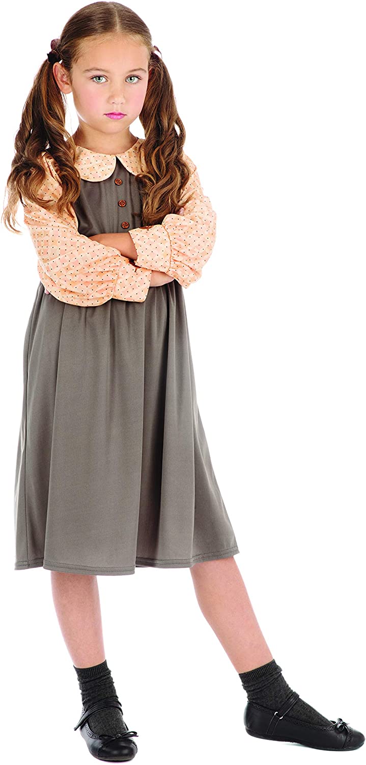 Bristol Novelty Victorian Schoolgirl Costume 6 - 8 years