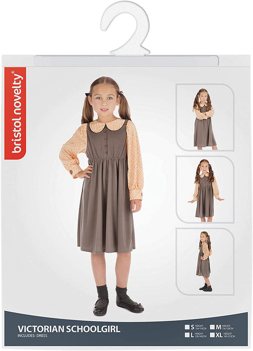 Bristol Novelty Victorian Schoolgirl Costume 6 - 8 years