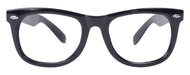 Bristol Novelty BA182 Black Frame Specs Spectacles, Unisex-Adult