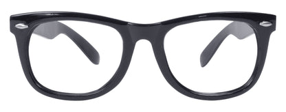 Bristol Novelty BA182 Black Frame Specs Spectacles, Unisex-Adult