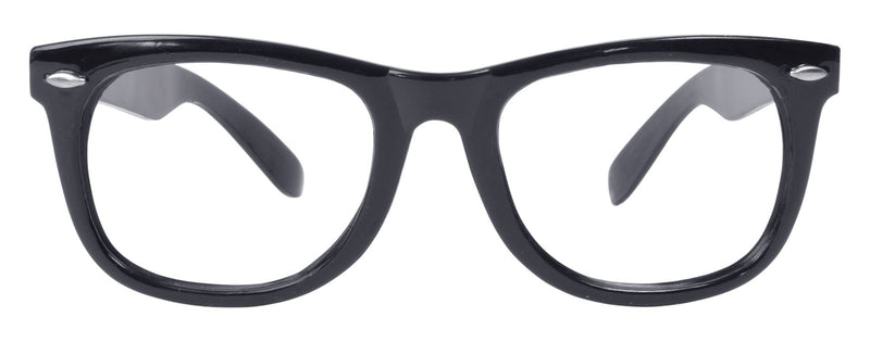 Bristol Novelty BA182 Black Frame Specs Spectacles, Unisex-Adult