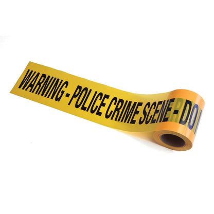 Bristol Novelty GJ439 Crime Scene Tape Practical Joke Set, Unisex Adult, Yellow/Black, One Size