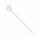 Fairy White Glitter Star Wand