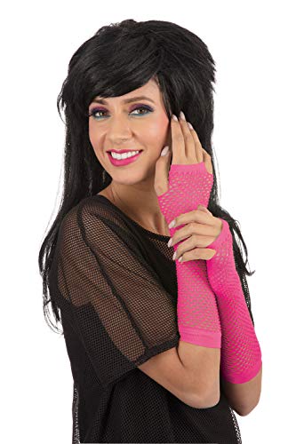 Bristol Novelty Gloves Fingerless Fishnet Women