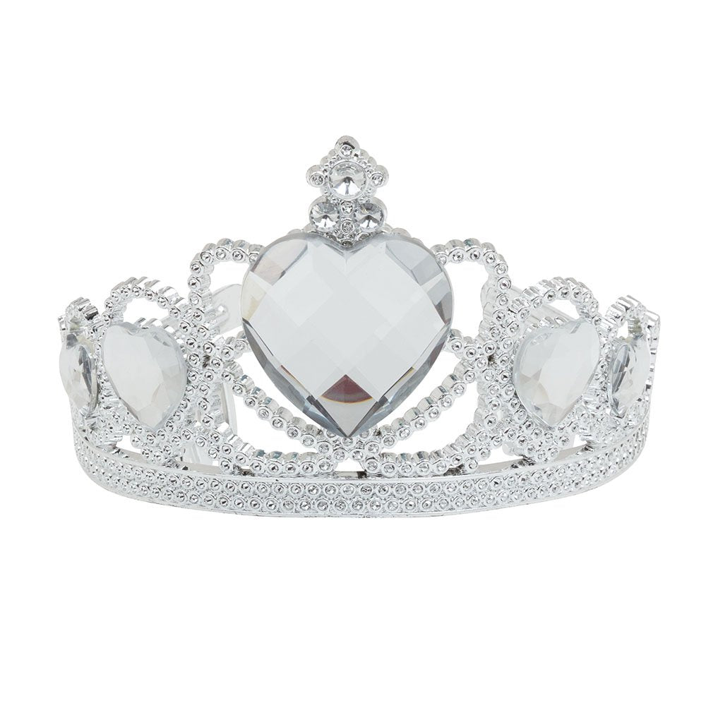 Bristol Novelty Damen Kunststoff-Tiara mit Ziersteinen