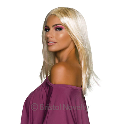 Bristol Novelty womens Long Blonde Wig | For Women Blonde Accessory, Multicolor, One Size 18-Inch UK
