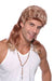 Bristol Novelty Peluca estilo mullet, 2 tonos, multicolor (BW670