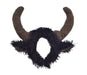 Bristol Novelty MD231 Bull Horns Headband | 1 Piece | Brown/Black | 22 cm x 21 cm x 8 cm, unisex-adult, One Size