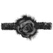 Bristol Novelty BA1318 Flapper Headband with Rose Boa | For Women | Black, One Size