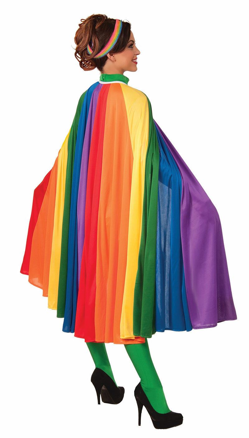 Bristol Novelty Forum Novelties 74250 Rainbow Cape (One Size