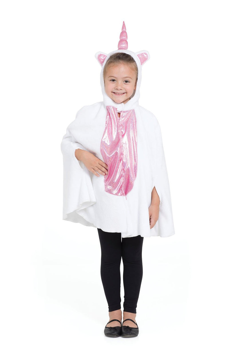 Bristol Novelty-CF081 Fantasía Sudadera infantil con capucha de unicornio, multicolor, talla única (CF081