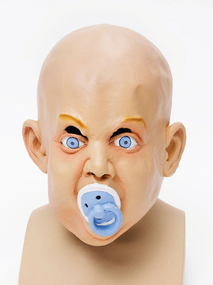 Bristol Novelty - Maschera da neonato con succhiotto
