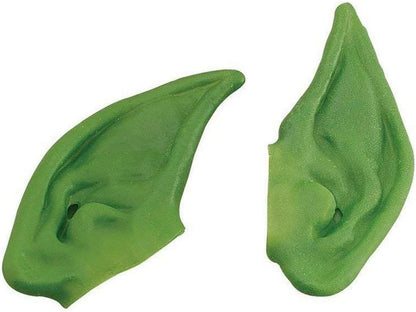 Bristol Novelty MD102 Flesh Pixie Ears | Brown | Pack of 1 Costume, Multi-Colour, One Size