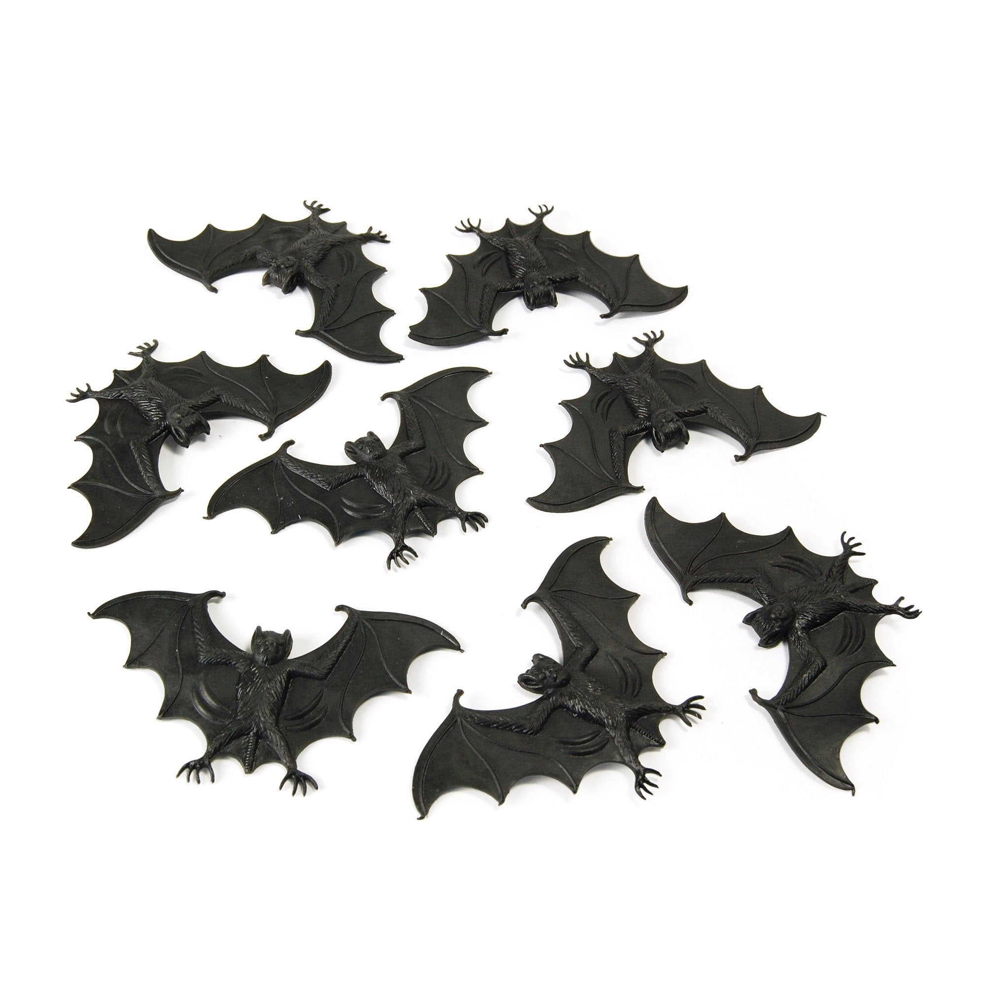 Bristol Novelty AK024 Scary Creatures Bats (8pcs/pkt