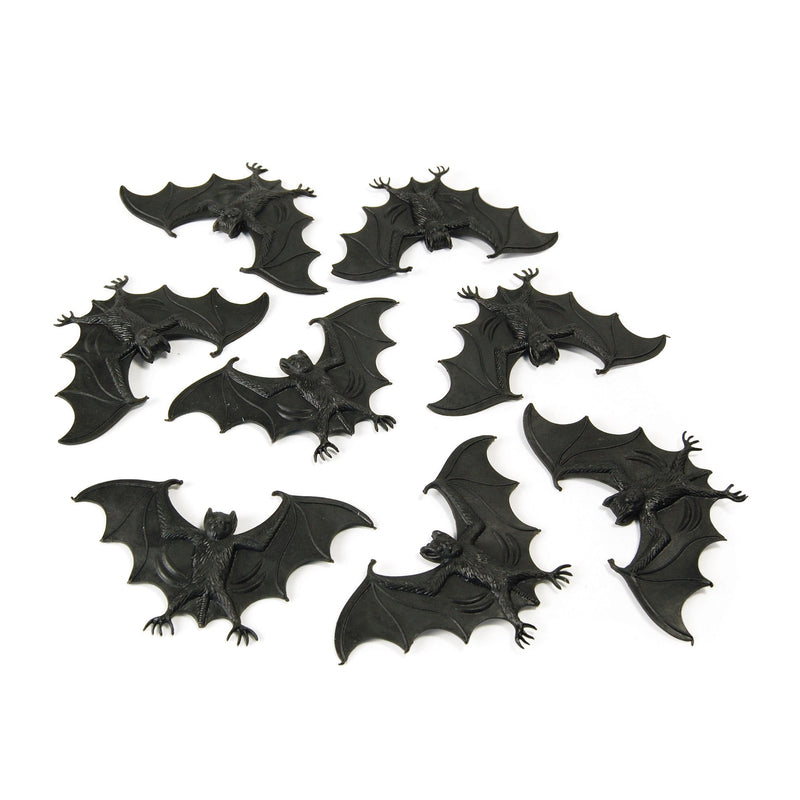 Bristol Novelty AK024 Scary Creatures Bats (8pcs/pkt