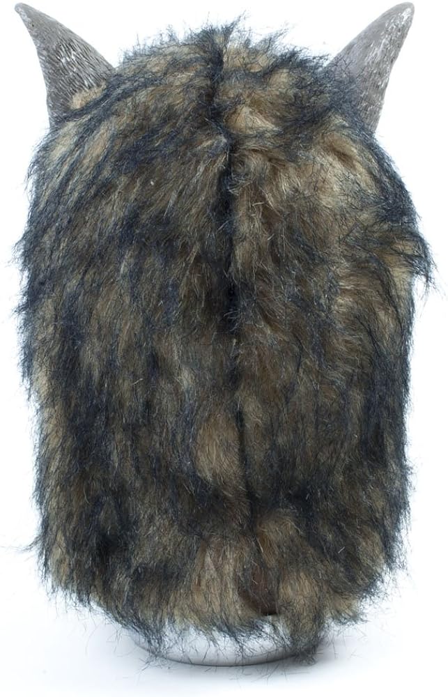 Bristol Novelty Unisex Adult Checked Wolf Mask