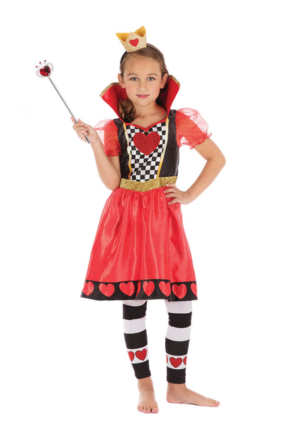Bristol Novelty Children's Queen of Hearts Costume