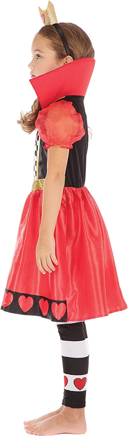 Bristol Novelty Children's Queen of Hearts Costume