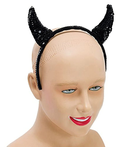 Bristol Novelty Unisex Erwachsene Pailletten Teufelshörner