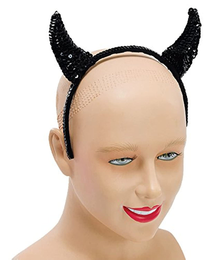 Bristol Novelty Unisex Erwachsene Pailletten Teufelshörner